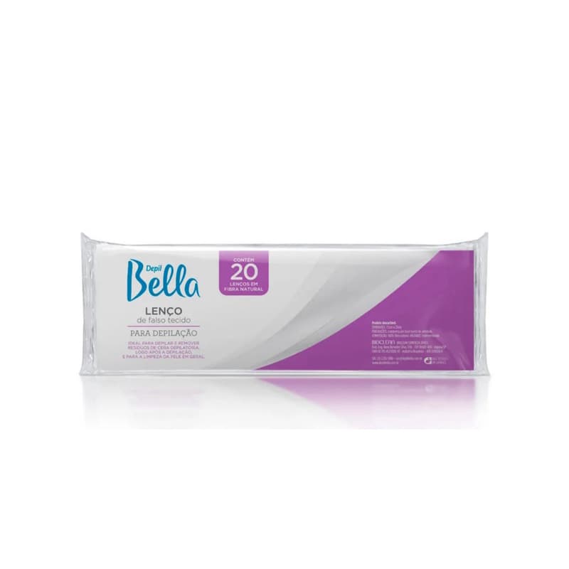 Lenço Depil Bella Gran Style Papel Com 20 unidades