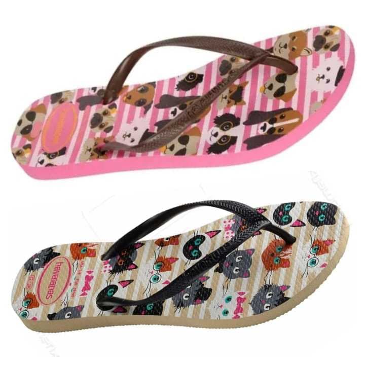 PROMOÇÃO CHINELO SLIM TEMAS PETS SO NUMERAÇÃO 41/42