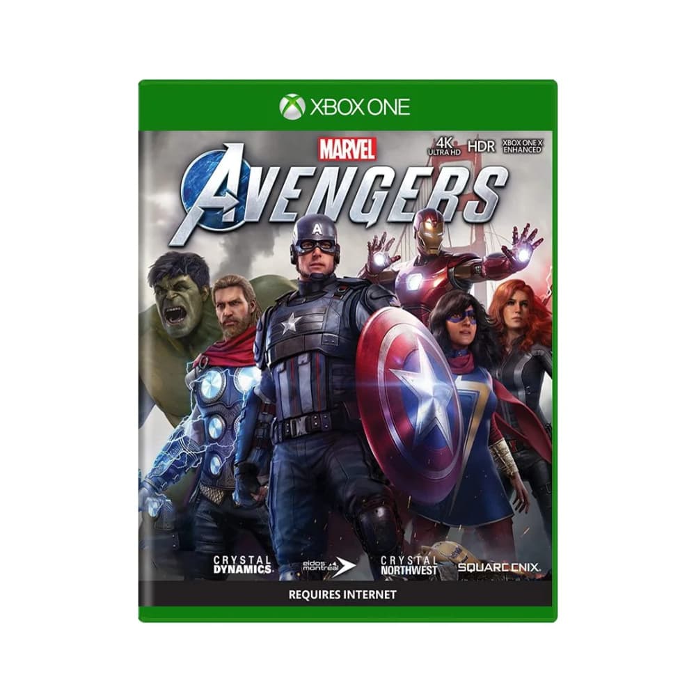 Marvel Avengers Xbox One Mídia Física Lacrado