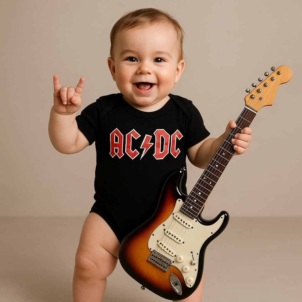 Body De Bebe Rock Bandas Escolha