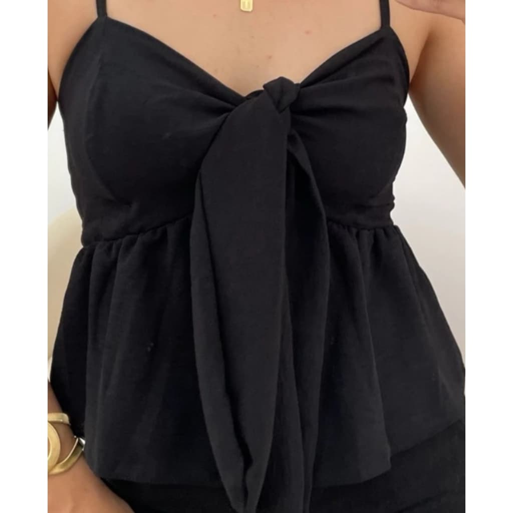 Blusa Bata Feminina BATINHA de Amarrar Laço Alcinha Soltinha Verão