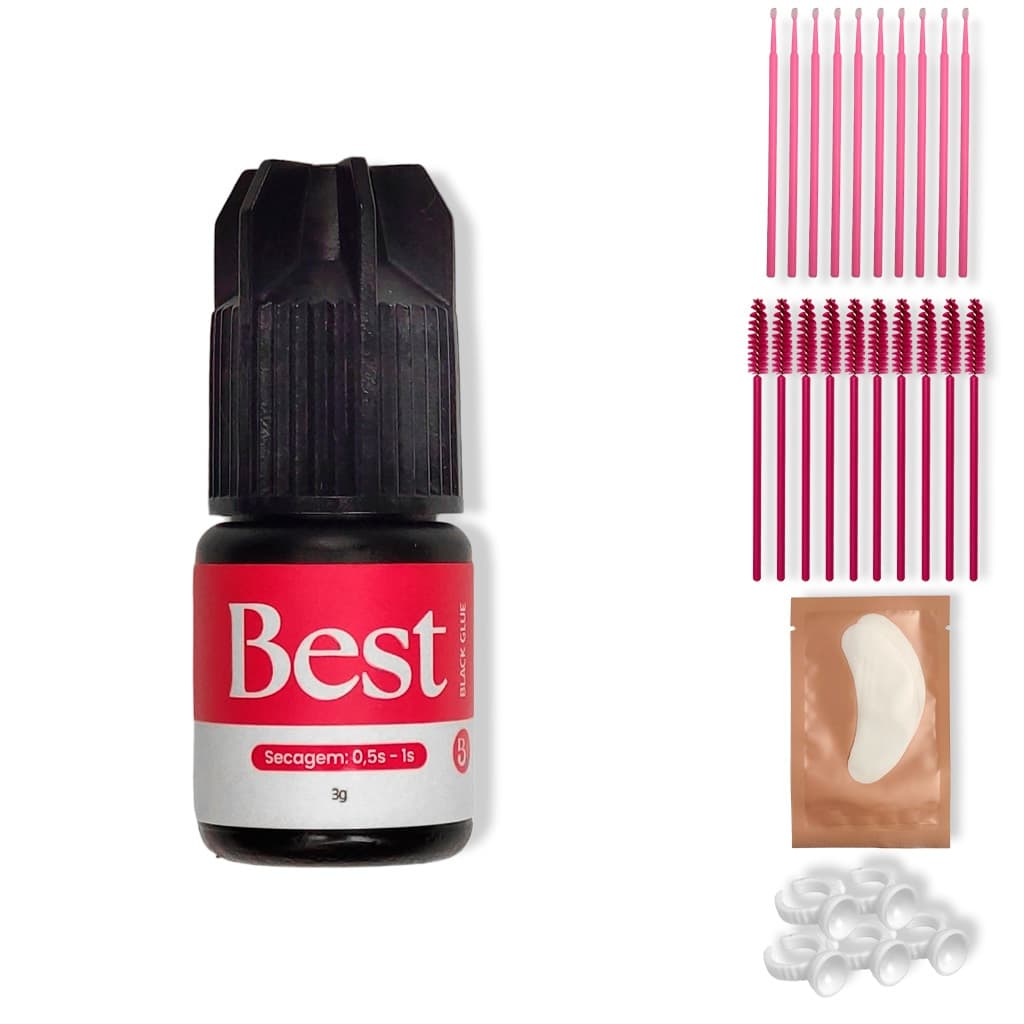 Cola Adesivo Best Beautify Pro 3g Para Alongamento De Cílios
