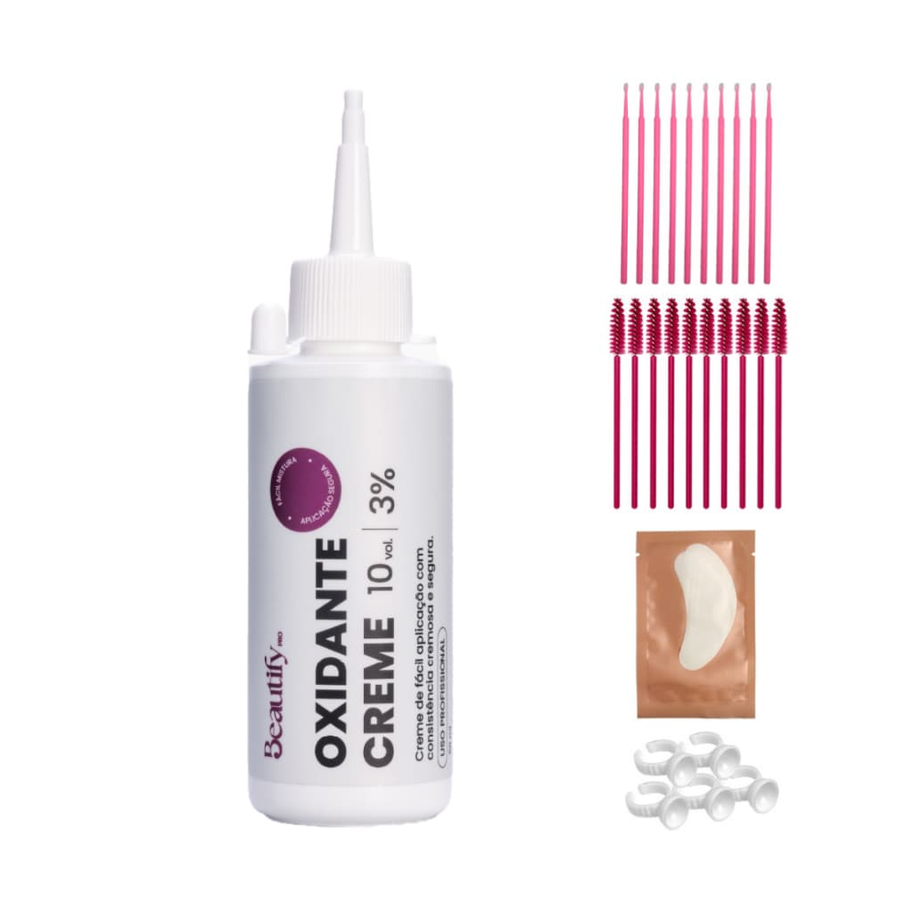 Oxidante De Tinta Beautify Pro 50ml Para Cílios Sobrancelhas
