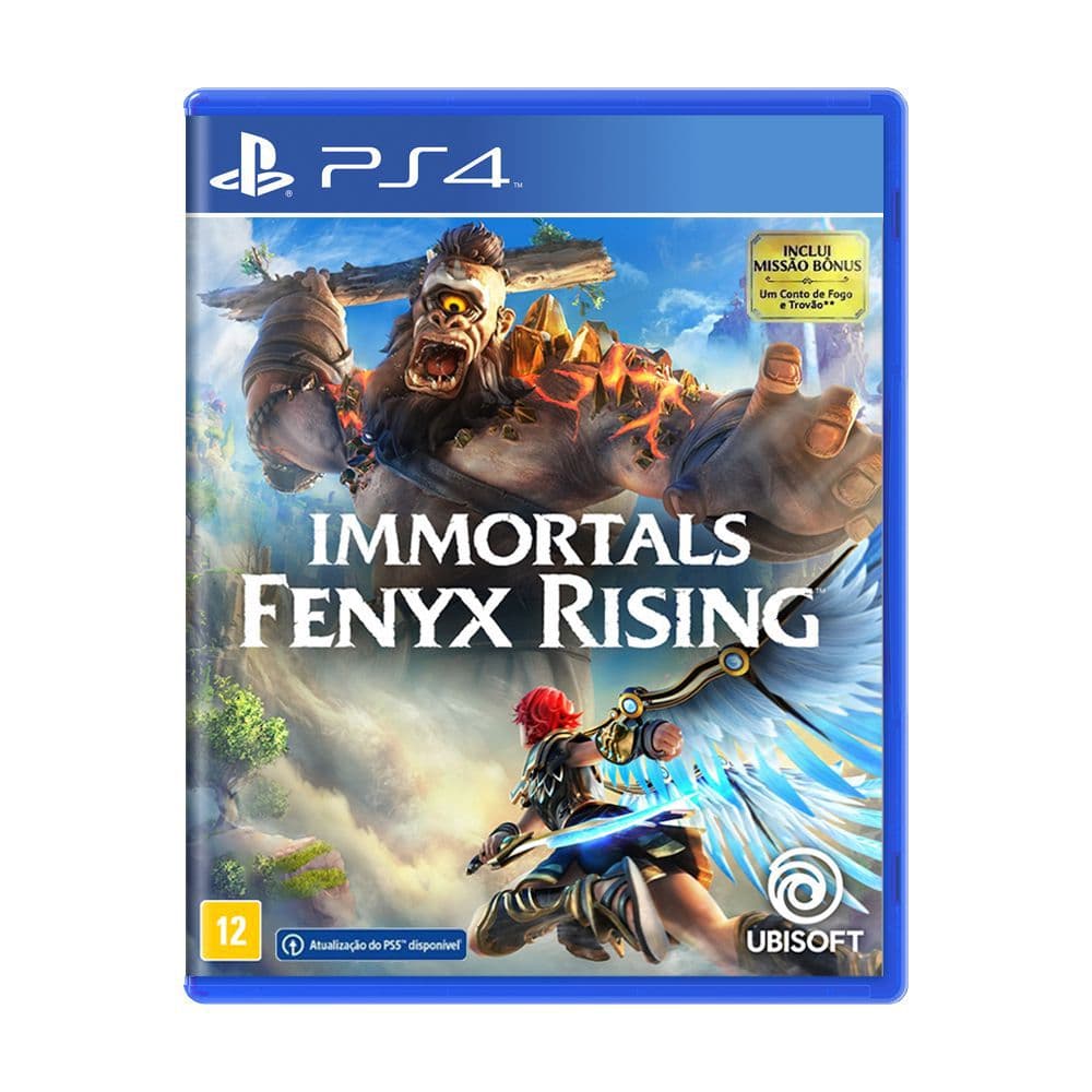Immortals Fenyx Rising Ps4 Mídia Física Novo Lacrado