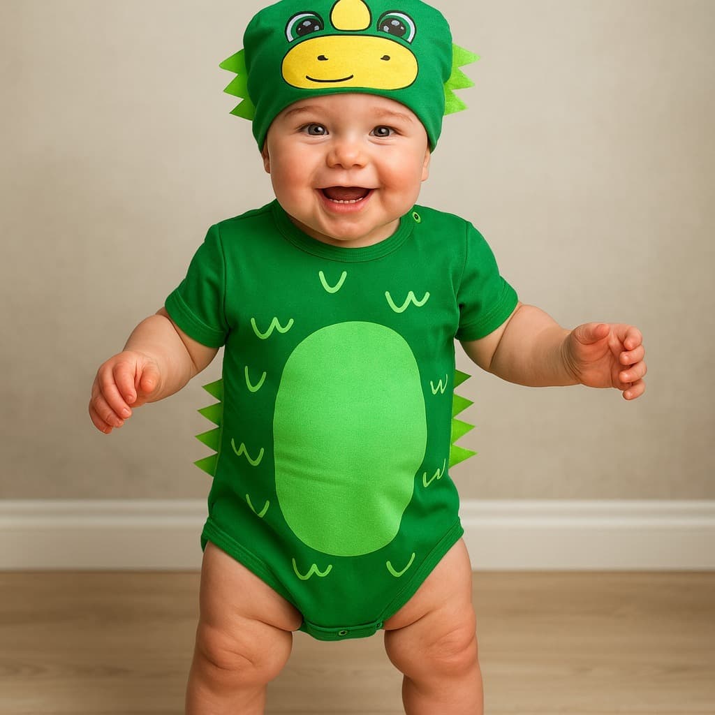 Roupa de Bebê Body Tematico Personagens com Touca - escolha
