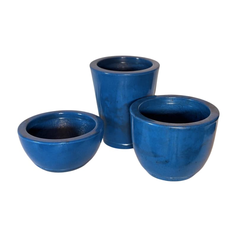 Kit 3 Vasos para planta marmorizados decorativos luxos interno e externo