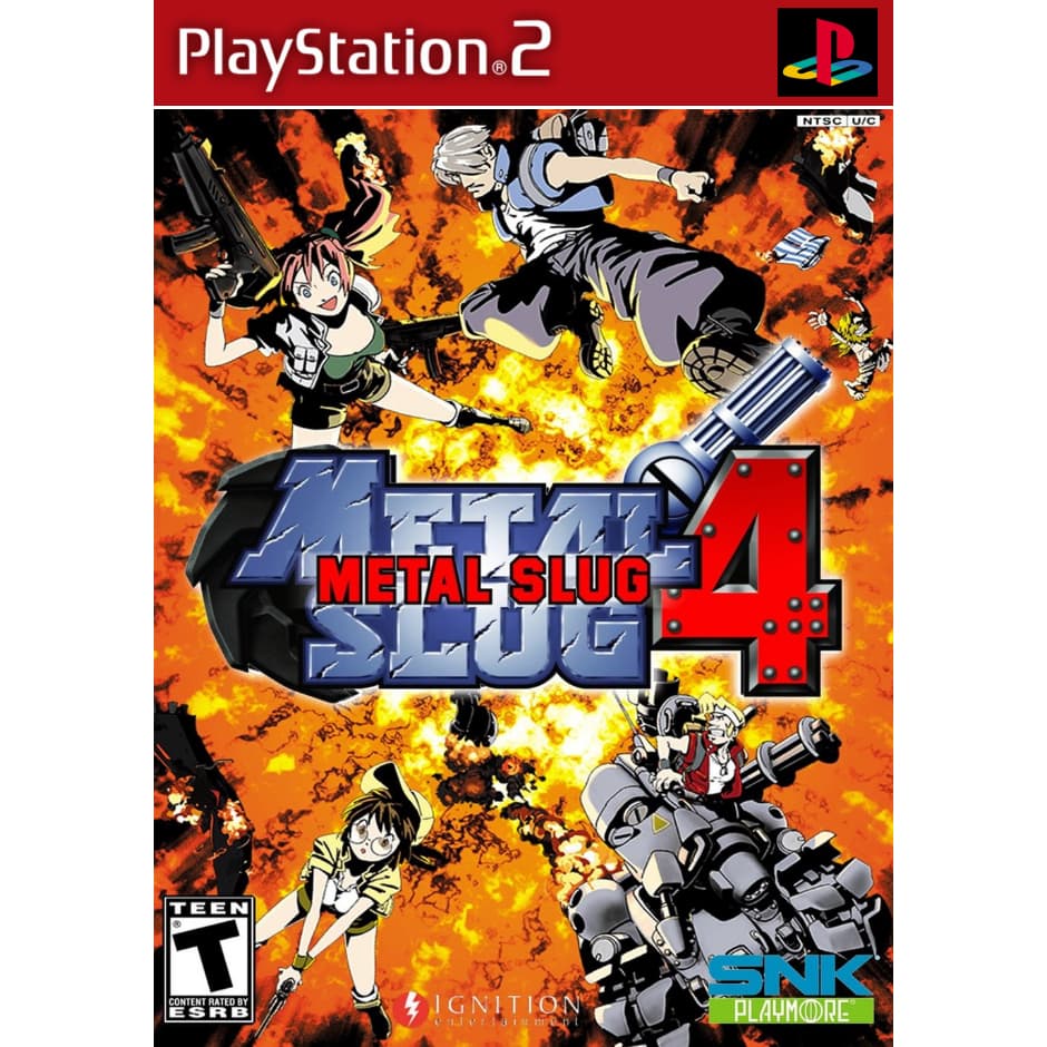 Metal Slug 4 (Repro Game) - Playstation 2