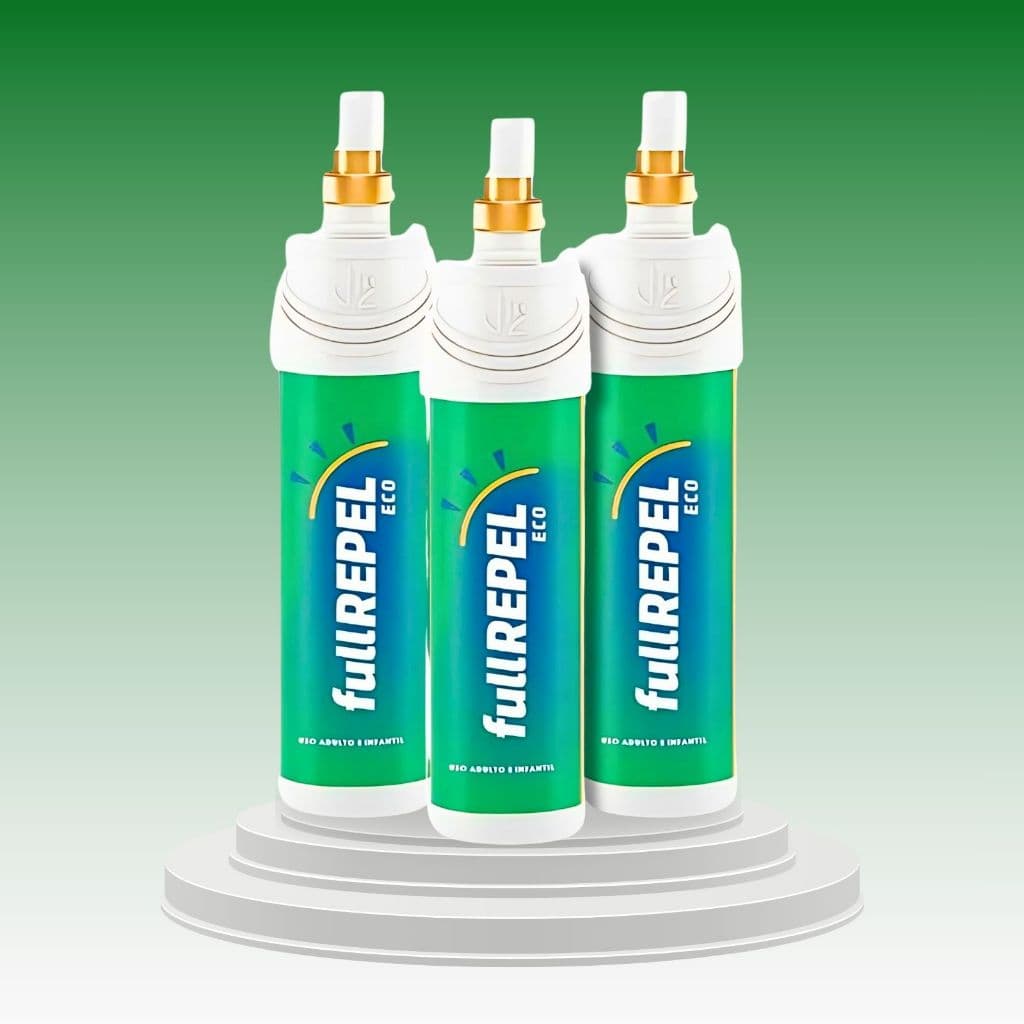 KIT Repelente 3x Eco com Icaridina 100ml Spray Fullrepel