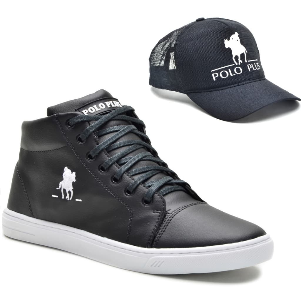 Kit Completo Polo Masculino – Tênis Conforto + Boné Estiloso