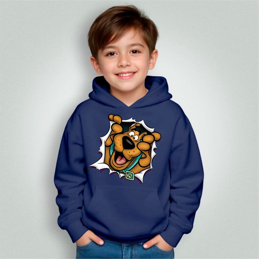 Blusa de Frio Masculino Moletom Masculino Infantil Blusa Masculino Estampado Casaco Masculino