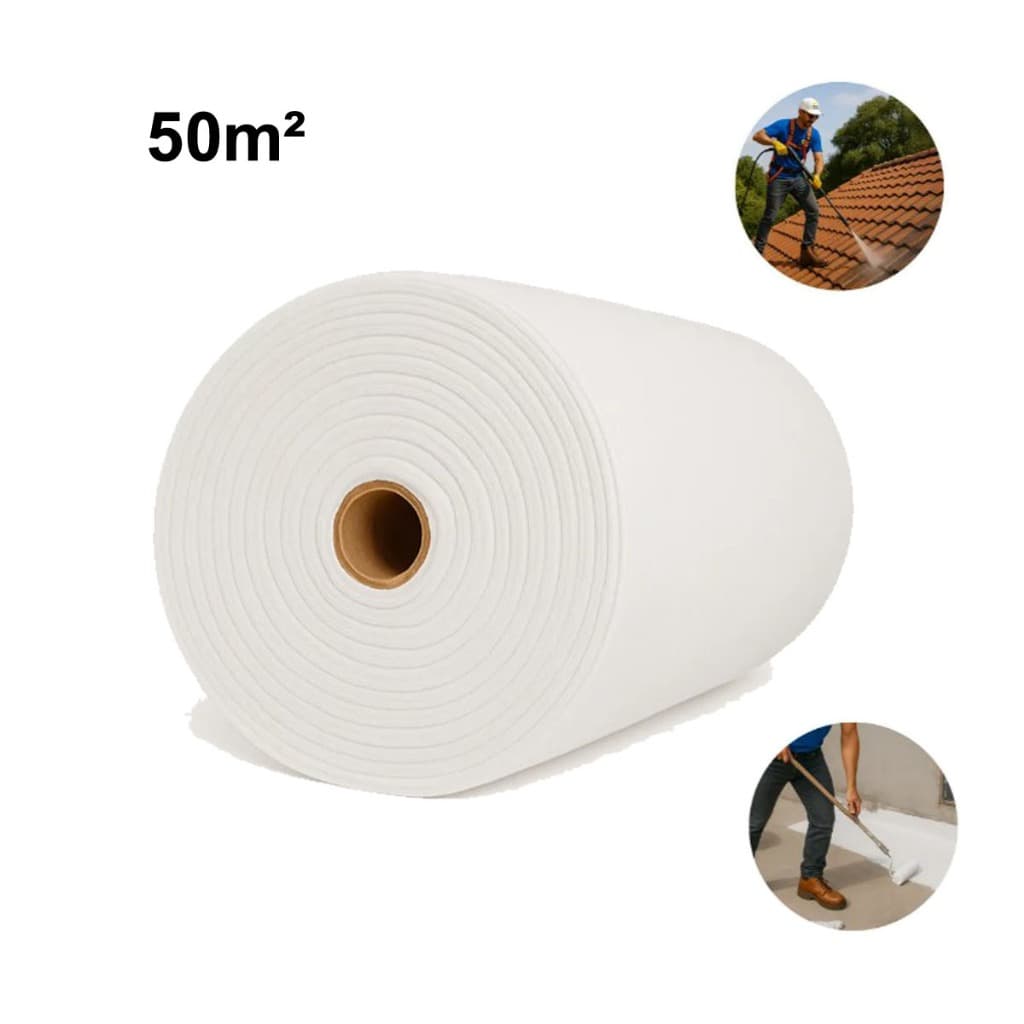 Rolo Manta Bidim Vp50 50m2 Impermeabiliza Telhado Laje +barato