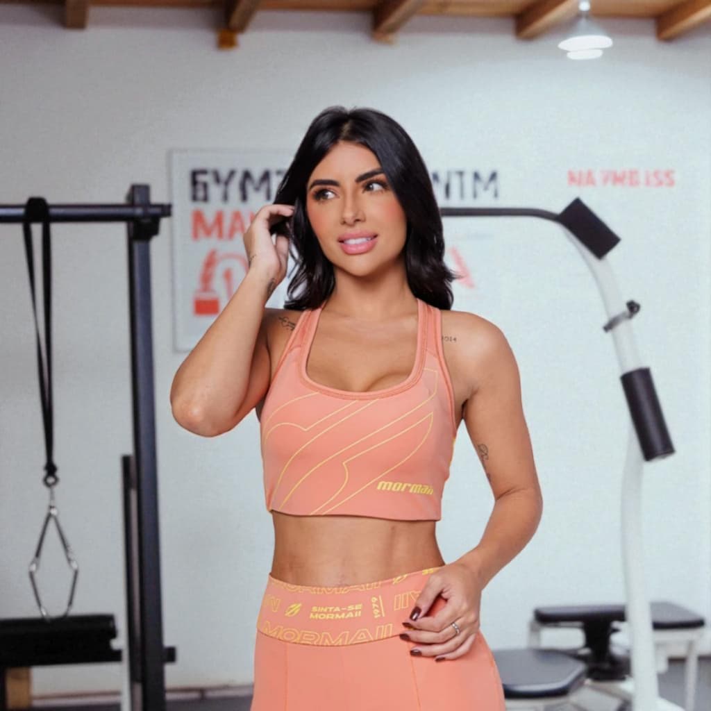 Top Fitness Mormaii com Bojo Removível e Proteção UV50+ – Conforto e Estilo para Treinos