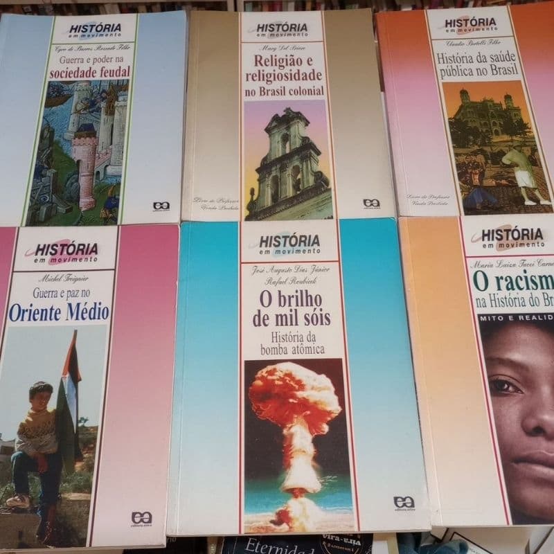 Coleção História em Movimento - editora ática (venda avulsa)