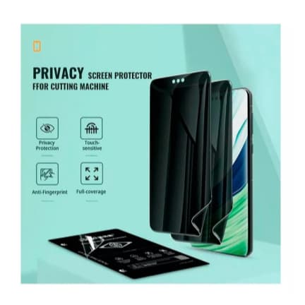Película Privacidade Hidrogel P/ Máquina De Corte Pacote 50 Película Prime Shield HD/Clear TEM MARCA DIFERENTE