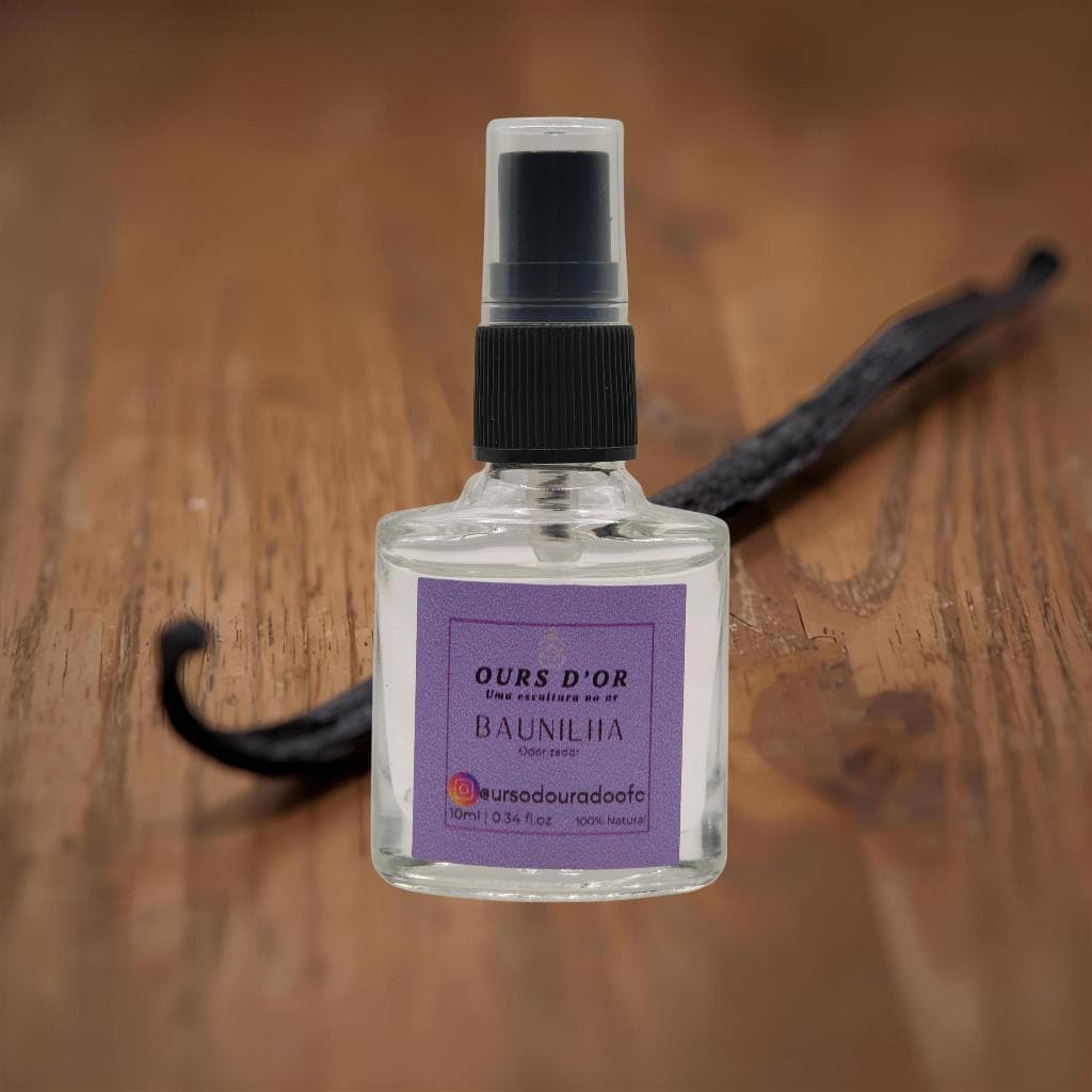 CHEIRO AUTOMOTIVO LUXO BAUNILHA DOCE ÂMBAR SPRAY 10 ML
