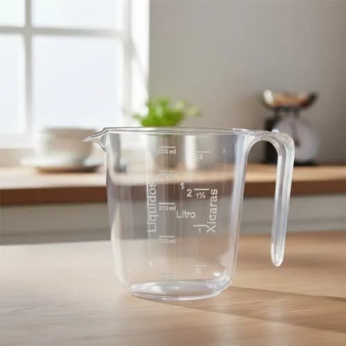 Jarra Medidora Graduada Líquidos Farinha 500ml Injetemp