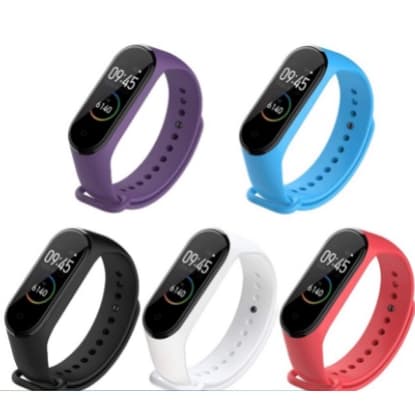 Pulseira Silicone para Mi Band 10 9 8 7 6 5 4 3 Kit 5 Unidades Cores à Escolha [Envio HOJE]