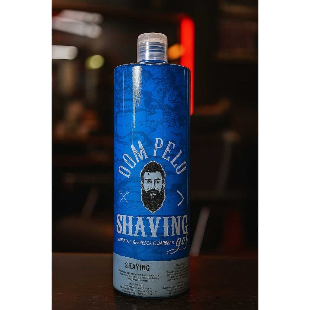 1 Shaving Gel Dom Pelo 1 Litro - Barbeiro Profissional - Barba bem feita | Envio imediato