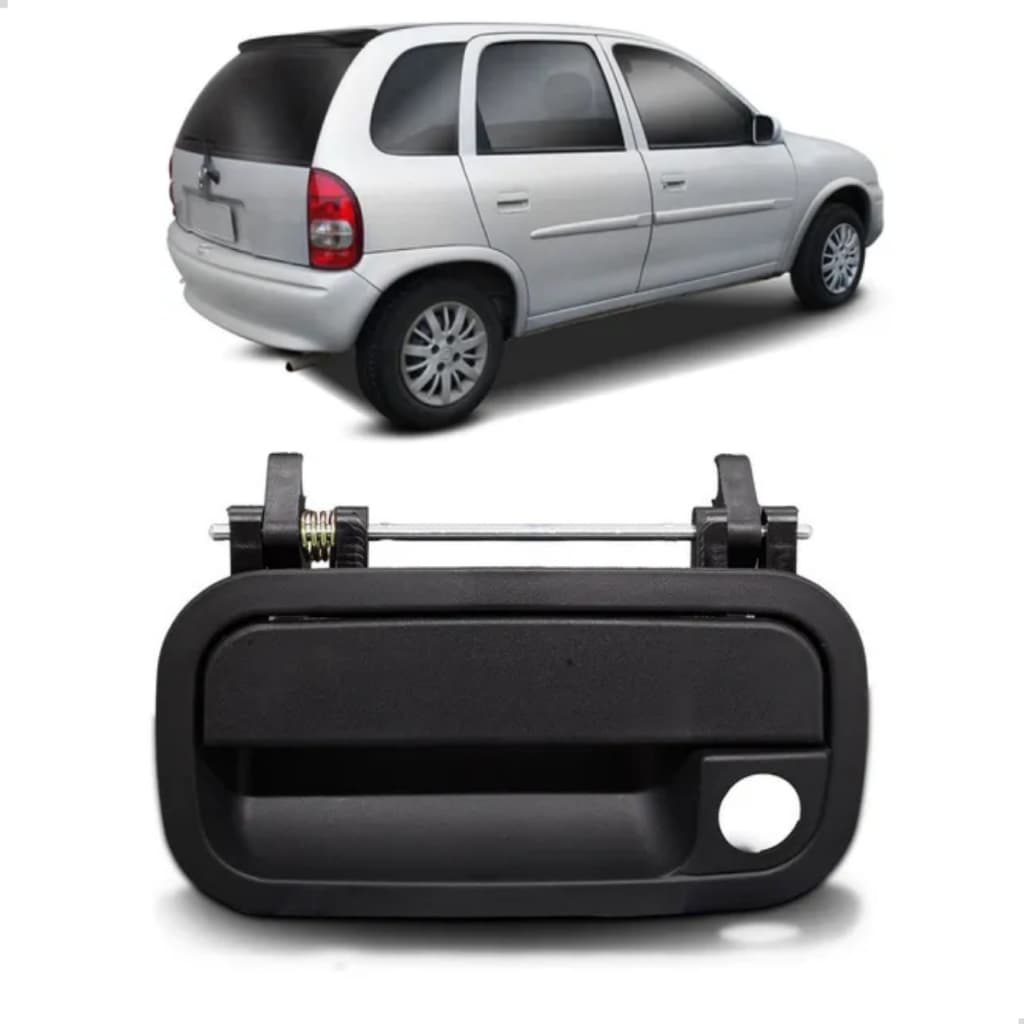 Maçaneta Externa da Porta Dianteira Lado Esquerdo Chevrolet Gm Corsa Hatch 1994 a 2002
