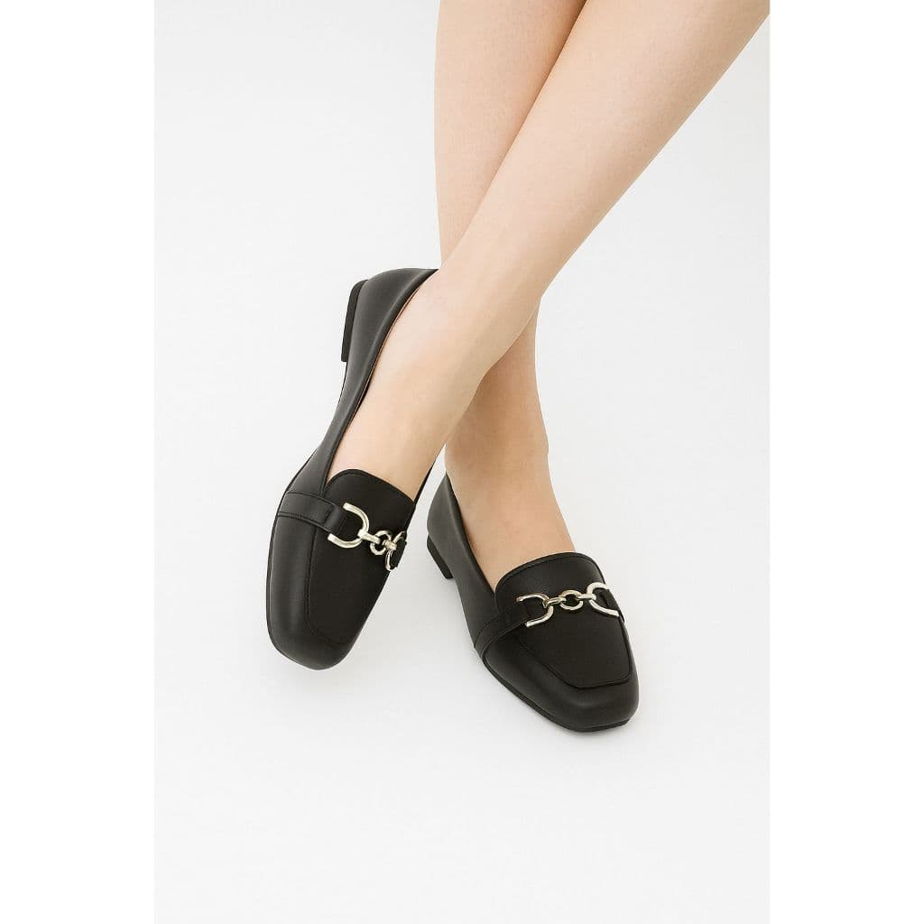 Mocassim Feminino Bico Quadrado Numeracao Especial Sapatilha 41 42 43 Calcado Confortavel