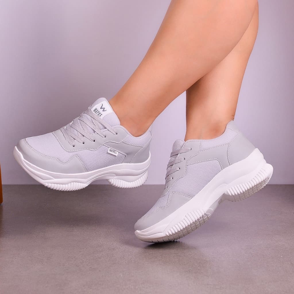 Tenis Plataforma Feminino Casual Lançamento Clássico Super Leve