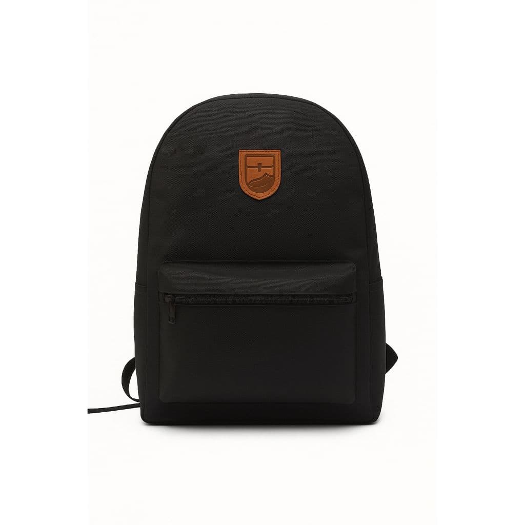 Mochila Preta Grande Escolar com Design Clássico e Prático