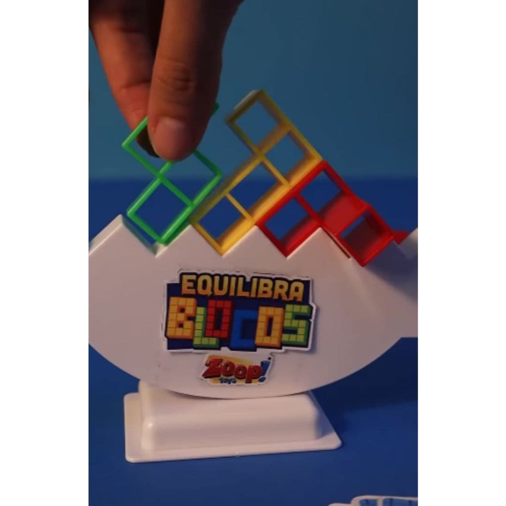 Jogo de Equilibrar Monta Blocos Brinquedo Zoop Toys