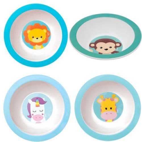 Bowl Pratinho Frutti Fun Buba Introduçao Alimentar Potinho Infantil Papinha Prato Menina Menino Bebê