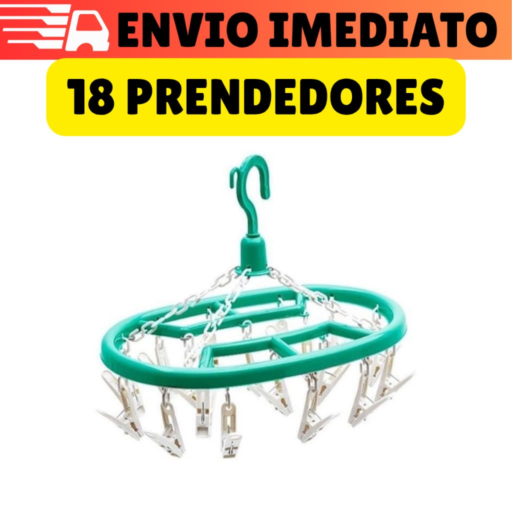 Varal De Calcinhas Roupas Intimas Cueca Para Calcinha Meia 18 Prendedores Oval Apartamento