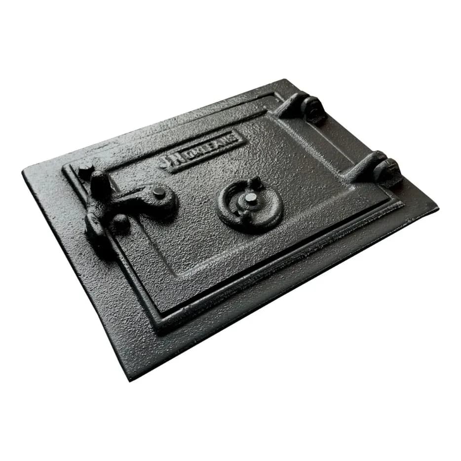 Porta Para Cinzeiro De Ferro Fundido Fogão A Lenha 28x20 Jn