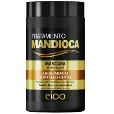 Máscara EICO Efeito Salão Tratamento Mandioca com Vitaminas 1 Quilo