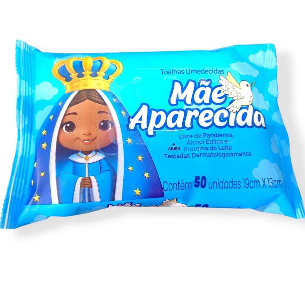 Kit Pacotes Lenços Toalhas Umedecidos - 19 cm x 13 cm