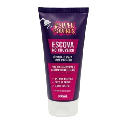 Escova no Chuveiro Super Poderes Sucesso de Vendas Liso Instantâneo