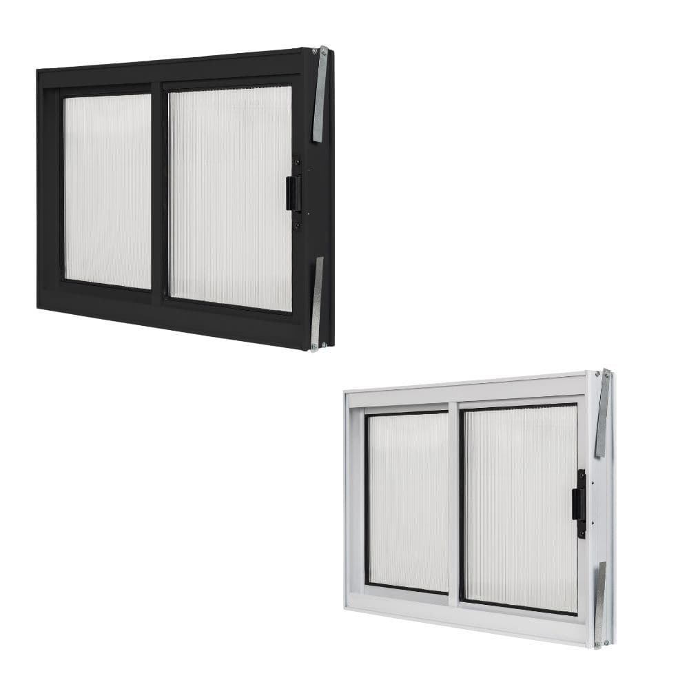 Vitro Janela de Correr 2 Folhas Basculante Venezianas Aluminio 40x60cm