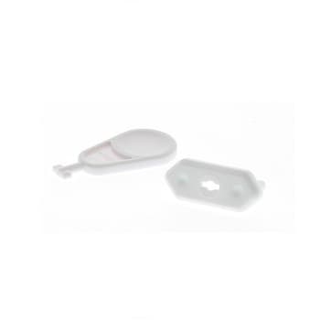 **Protetor de Tomadas Infantil Ibimboo – Kit com 8 Unidades e 2 Chaves, Cor Branca, Segurança para Bebês e Crianças**