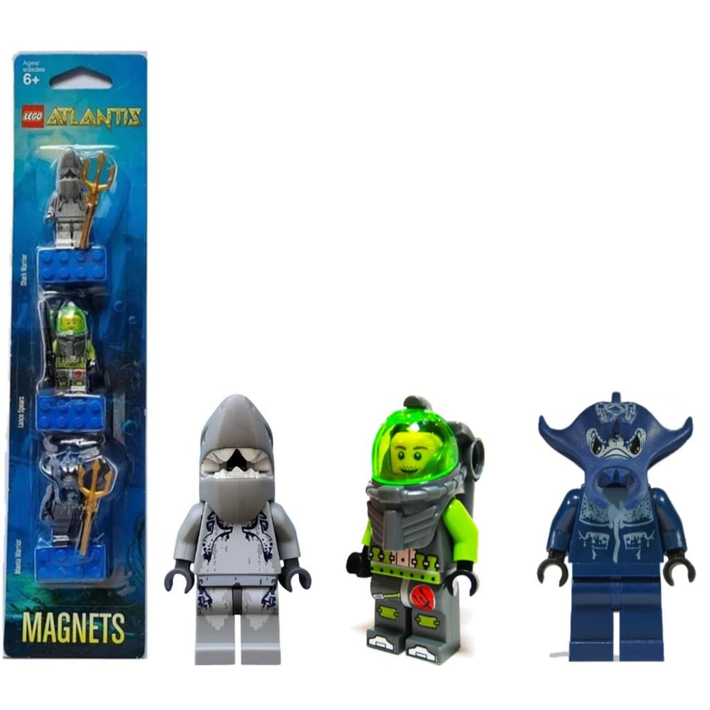 Lego 852777 - Lego Atlantis Magnet Set - Lego Atlantis ***Contêm Imã***