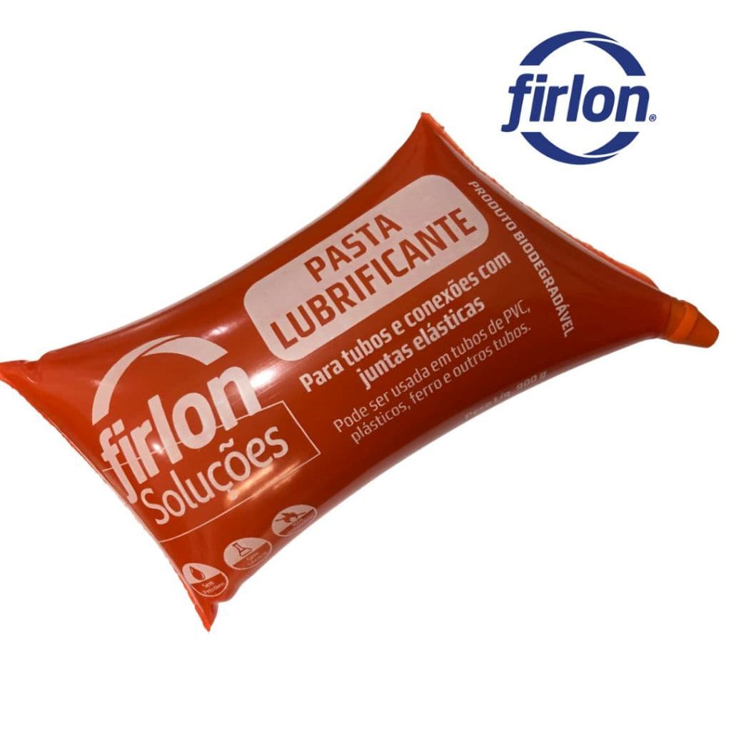 Pasta lubrificante Para Tubos com junta elástica 900gr Firlon