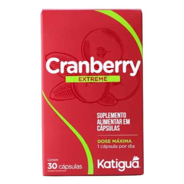 Cranberry 30 Cápsulas - Katiguá