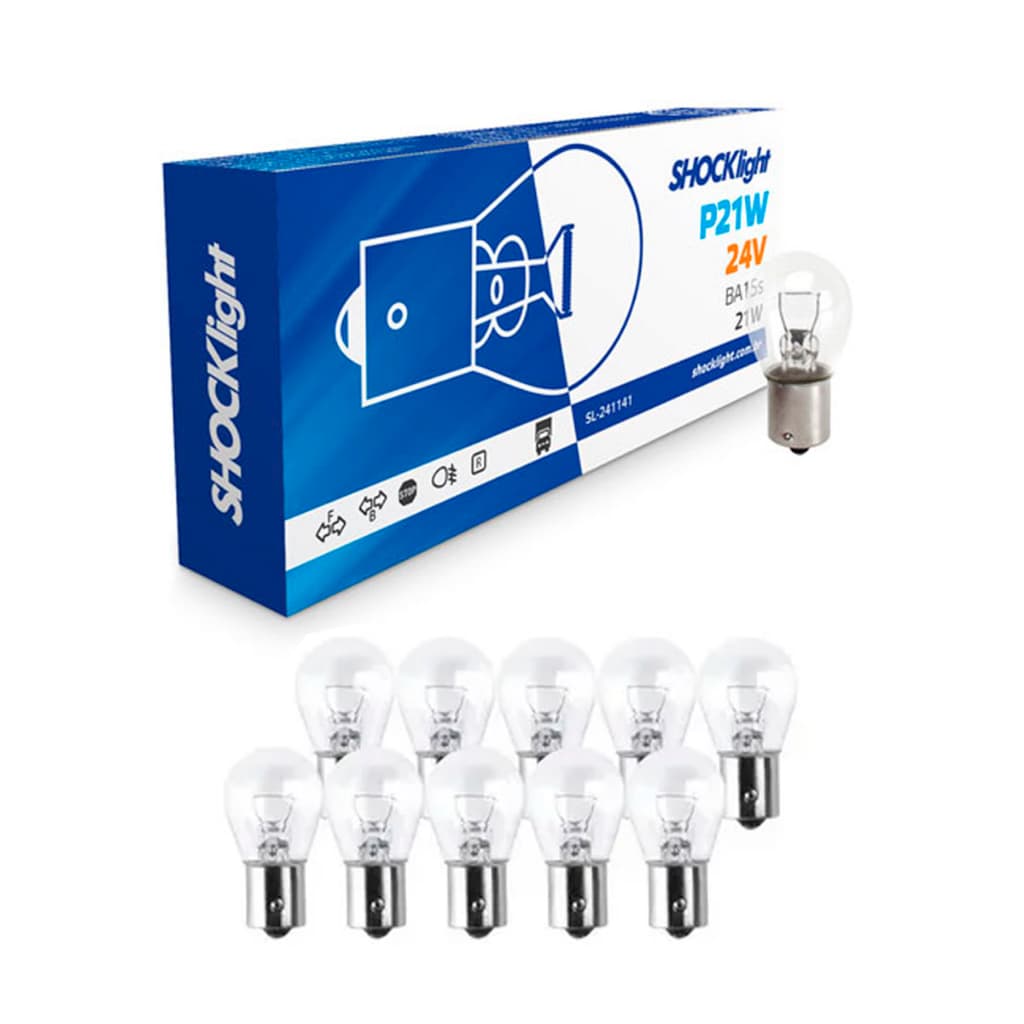 10 Lampadas Original Shocklight 1141 24v 21w Ba15s 01 Polo