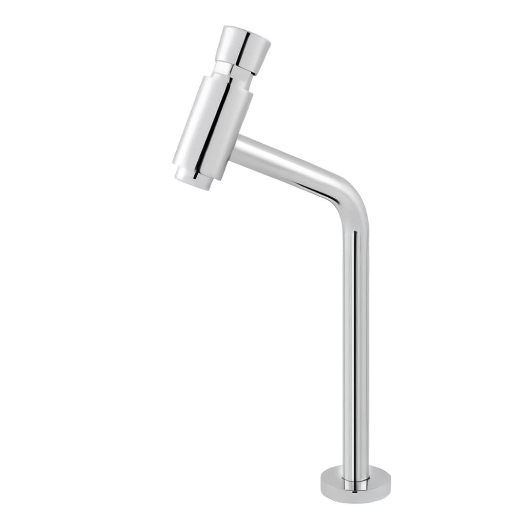 Torneira Banheiro Lavatório Automática Luxo Cuba De Metal Bancada Cromada