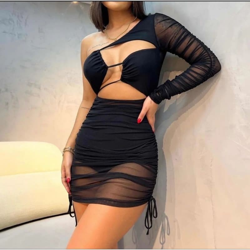 vestido tubinho de tule tamanho p
