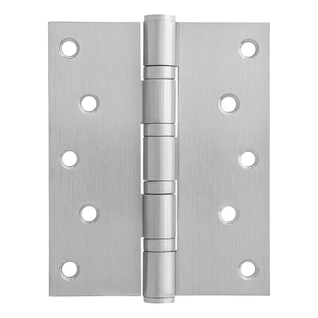 Dobradiça Portas 5 X 4 Aço Inox 304 Escovado Rolamento Reforçada