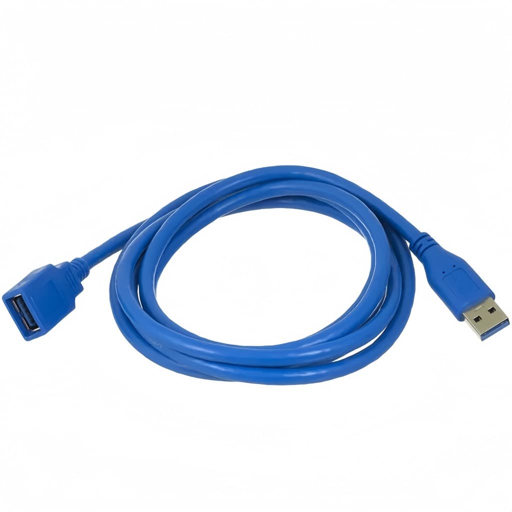 Cabo Extensor 3.0 Usb 2 Metros Macho X Fêmea Blindado Am X Af Para Câmera Webcam Mouse Impressoras