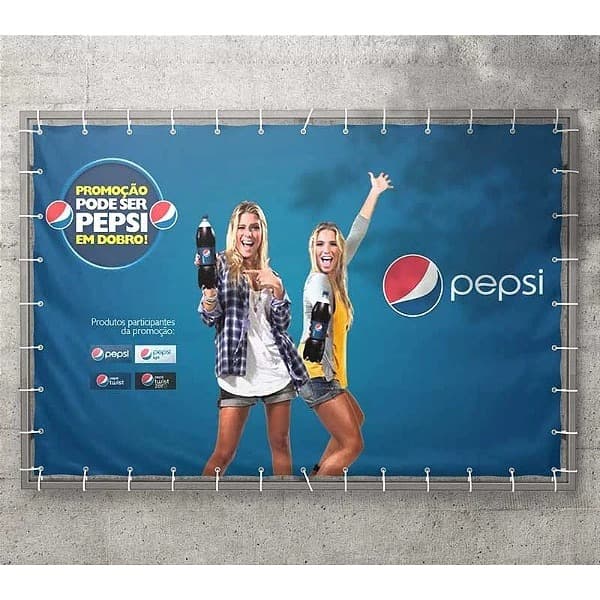 Lona Fachada Banner Faixa personalizada com sua arte (criamos a arte)