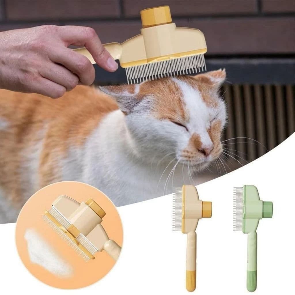 Pente Tira Pelos Pet Gatos Cães Escova Flutuante Remoção De Pelos Sujeiras Ferramenta De Limpeza Rasqueadeira Higiene