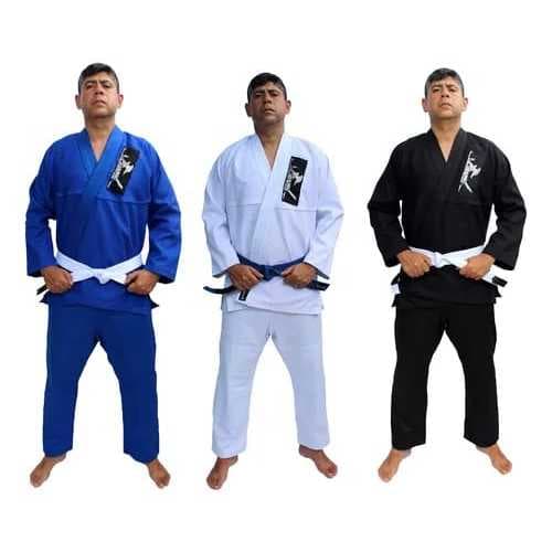 Kimono Jiu-jitsu Judo Adulto Trançado Treinos Esportes