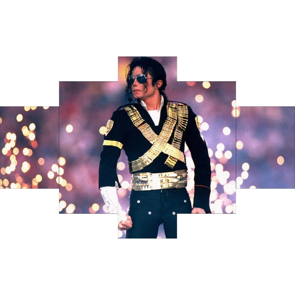 MICHAEL JACKSON QUADRO DECORATIVO REI DO POP