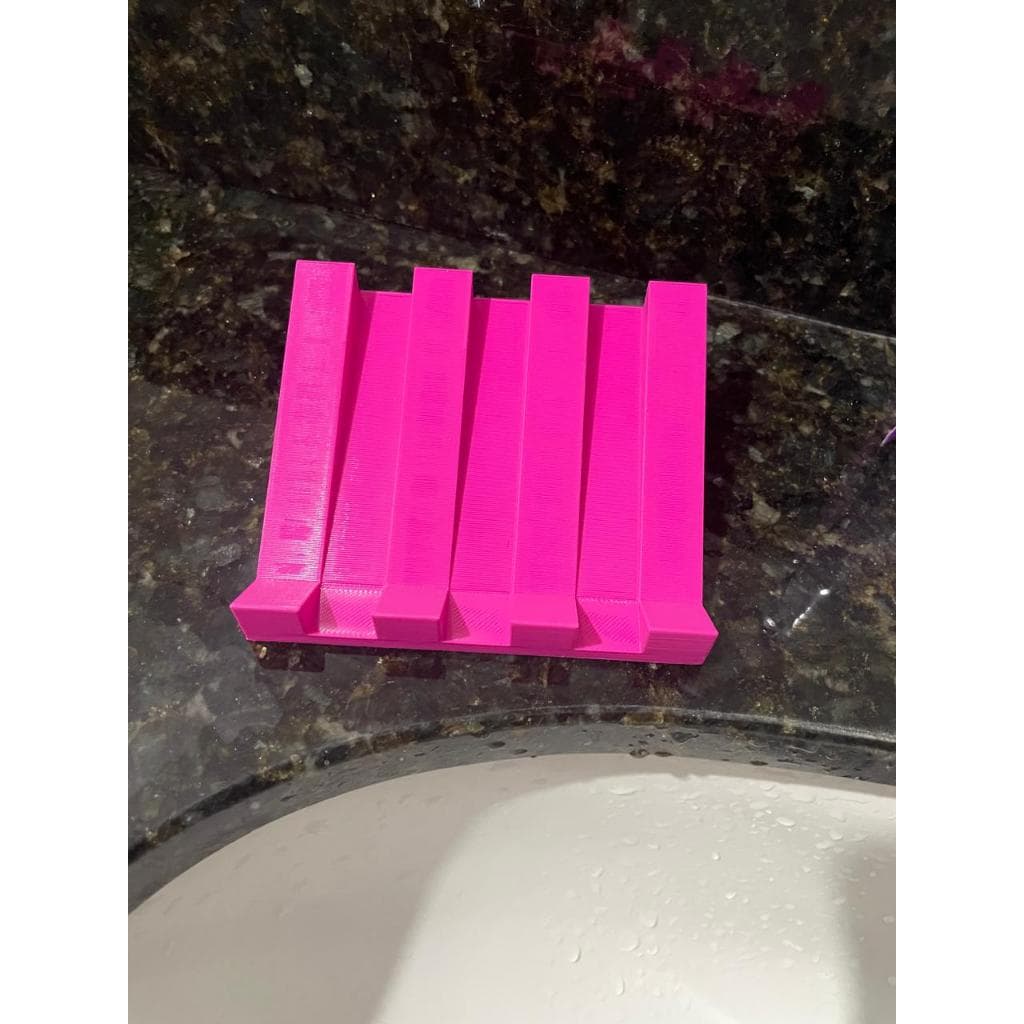 Saboneteira Luxo Elegante Moderna,Saboneteira minimalista,Banheiro organizado e estiloso,Design clean