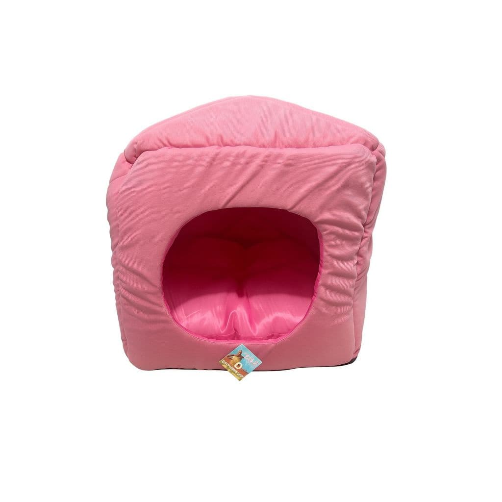 Caminha Pet Toca 3 em 1 Iglu Túnel Cama Para Cachorro Gato Lavável (Suede)
