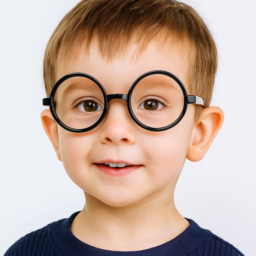 Oculos Infantil Harry Redondo Sem Grau